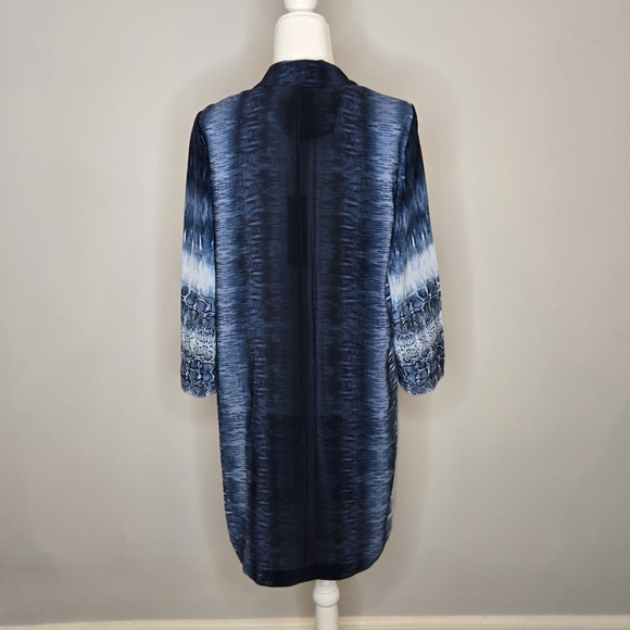 Kobi Halperin Adi Printed Silk Coat Size L - Picture 4 of 7